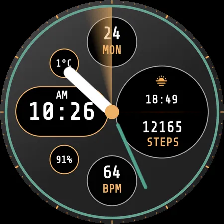 Pure Classic Watch Face screenshot 6