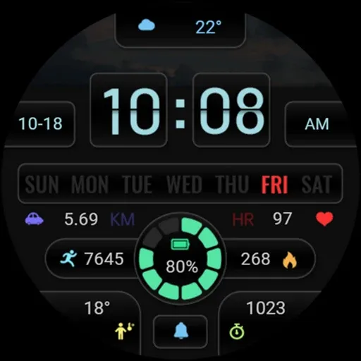 Multifunctional Flip ZKinWatch screenshot 7