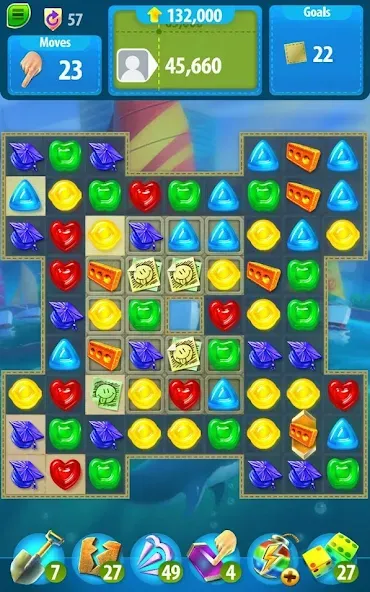 Gummy Drop! Match 3 & Travel screenshot 12