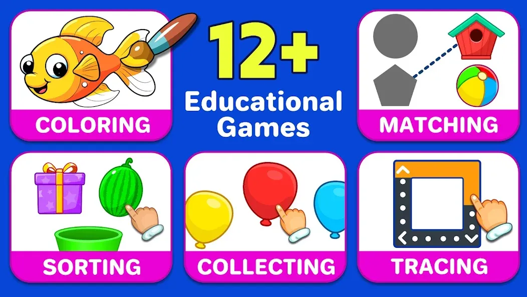 Colors & Shapes: Coloring game screenshot 4