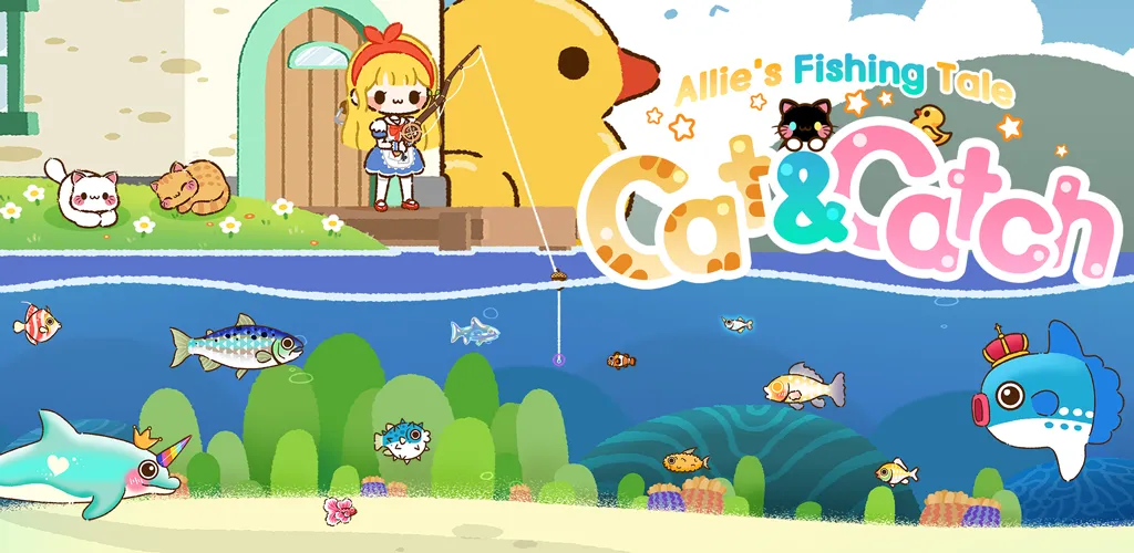 Cat & Catch: Allie’s Fishing screenshot 1