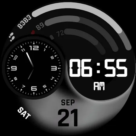 RainbowChrono WatchFace SAM-29 screenshot 25