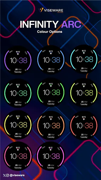 Infinity Arc - Watch Face screenshot 4