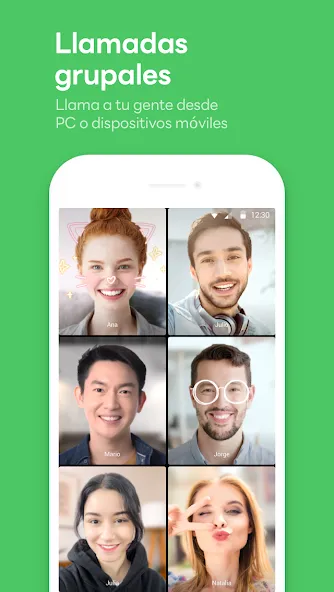 LINE: Llama y mensajea screenshot 4