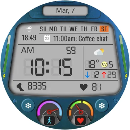 DB063 Fusion Watch Face screenshot 31
