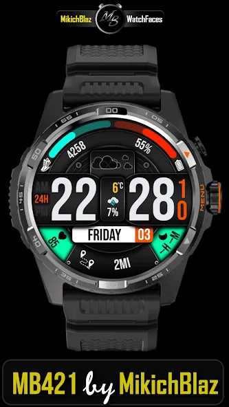 Digital Watch MB421 screenshot 4