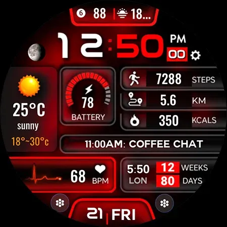 ML2U 228 Watch Face screenshot 27