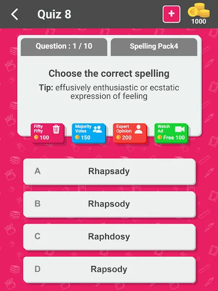 Spelling Master - Quiz Games screenshot 13