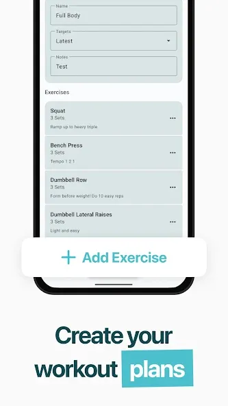 RepCount Gym Workout Tracker screenshot 4