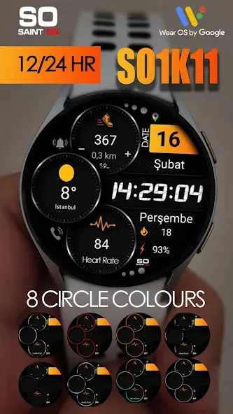 SO1K11 Sport Watchface screenshot 7