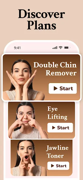 Face Yoga & Facial Exercises screenshot 4