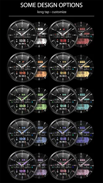 WFP 160 Classic watch face screenshot 2