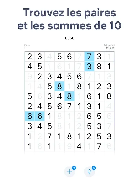 Number Match: Jeu de réflexion screenshot 17