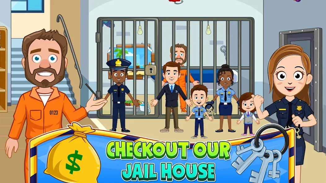 My Town: Police Games for kids screenshot 3