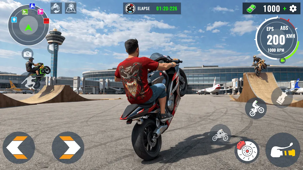 Extreme Bike Wheelie Gangster screenshot 3
