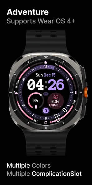 Adventure: Watch Face screenshot 1