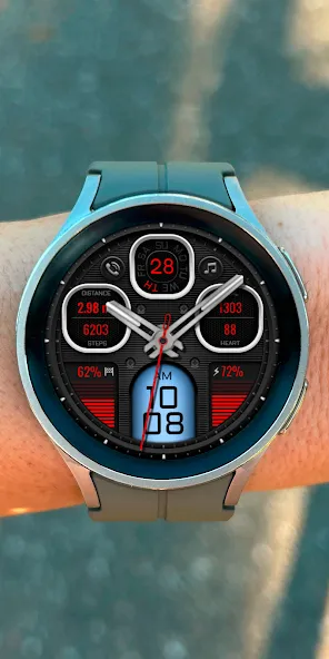 Hybrid TURAKON WS72 Watch face screenshot 6