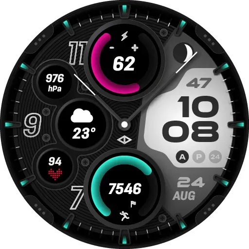 Perpetual 2: Hybrid Watch Face screenshot 26