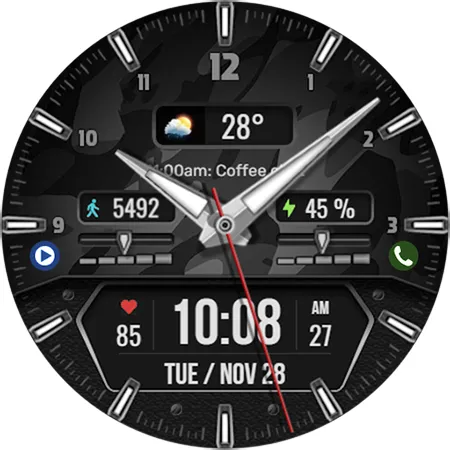WFP 160 Classic watch face screenshot 39