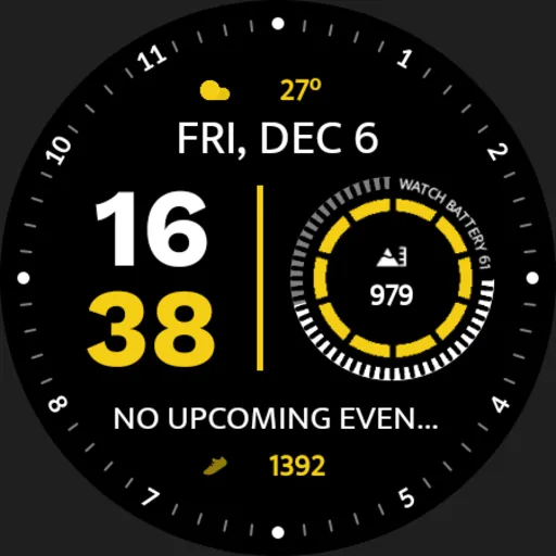 EXD122: Digital Watch Face screenshot 25