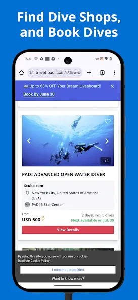 PADI screenshot 7