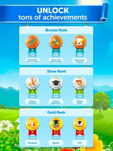 Bouquet of Words: Word Game screenshot 11