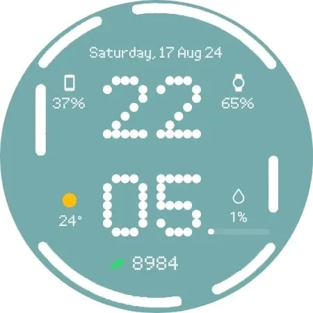 GRBL Nothing 2 Glyph Watchface screenshot 23