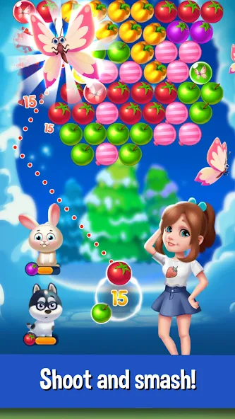 Bubble Fruit: Bubble Shooter screenshot 5