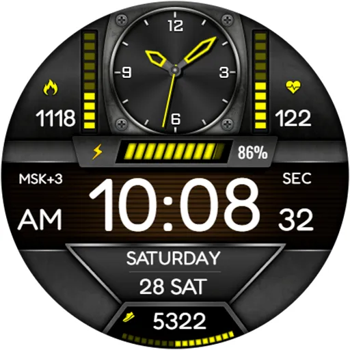 Sport KSOL URX100 Watch face screenshot 17