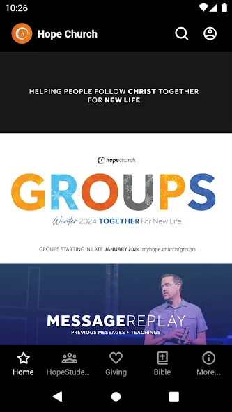 Hope Church Springfield screenshot 1