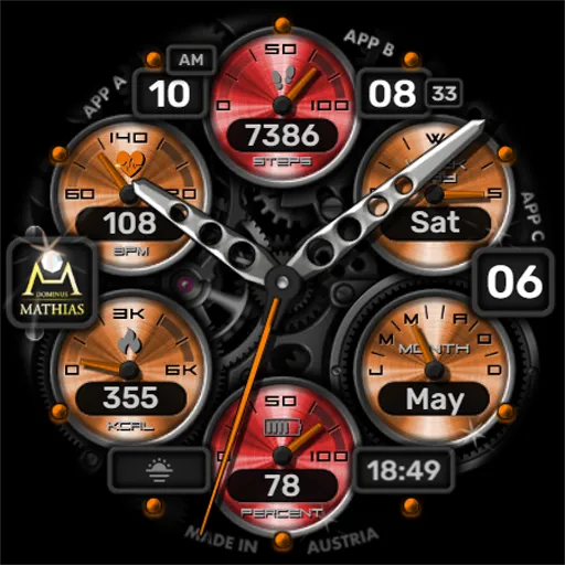 DM081 Luxury Mechanics Face screenshot 7