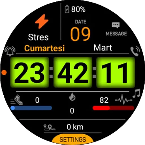 SO993 Watchface screenshot 28
