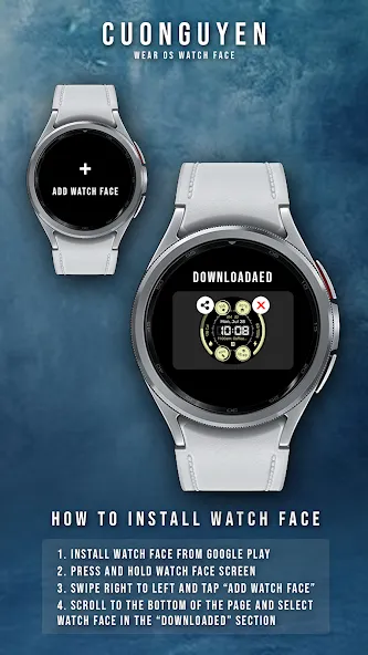 Watch face CNW-41 screenshot 4