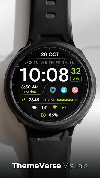 TVV Digital 5 Watch Face screenshot 1
