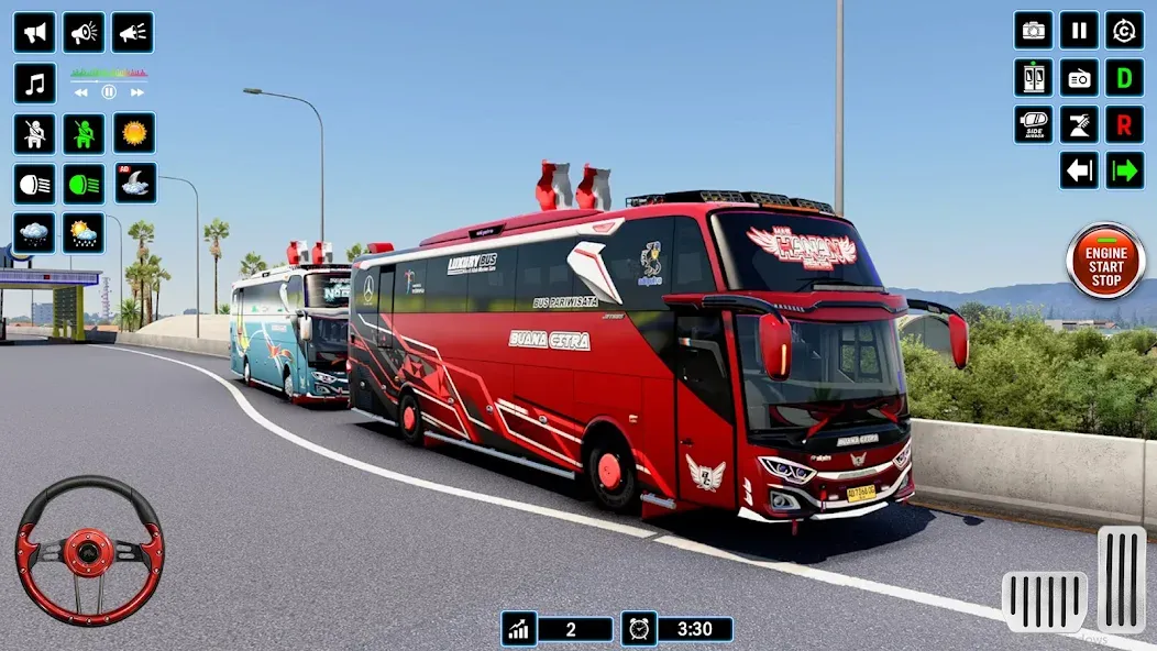 Bus Games Real Bus Driving 3D screenshot 3