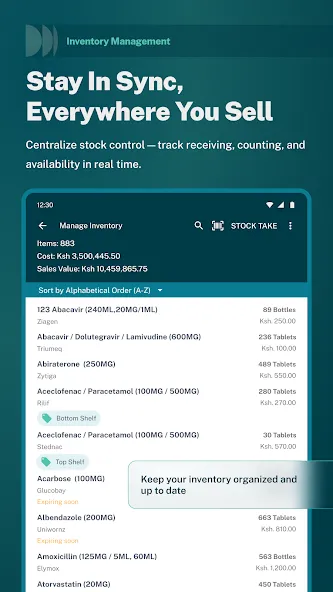 Maisha Meds Pharmacy POS screenshot 2