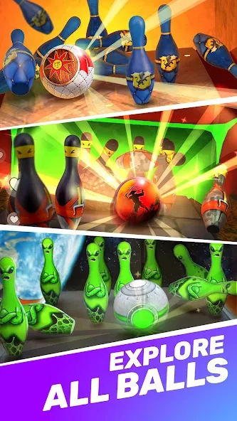 Bowling Clash: 3D Crew Game screenshot 1