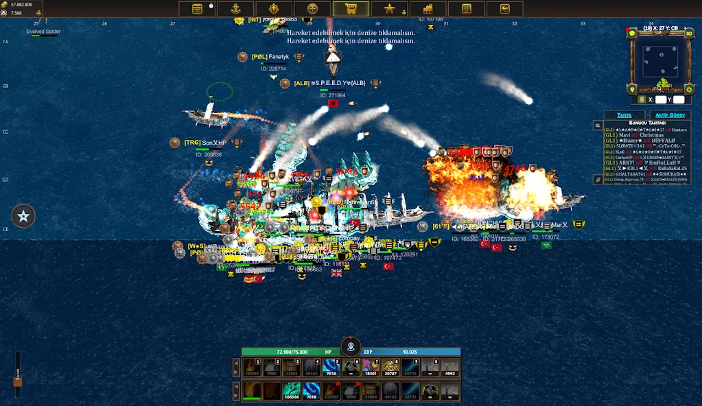 Battle of Sea: Pirate Fight screenshot 2