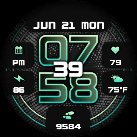 NW Ace Pro Wear OS Watch Face screenshot 15