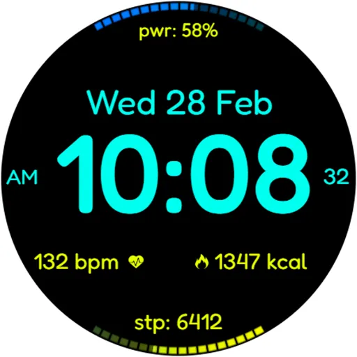 DIGI Mahara Sport Watch face screenshot 15