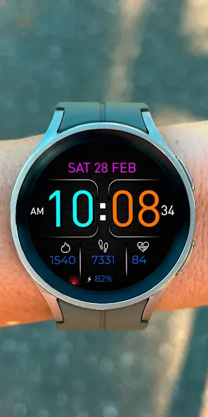 Digital KAIRO Watch face screenshot 8