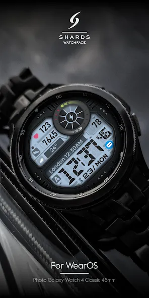 SH050 Watch Face, WearOS watch screenshot 4