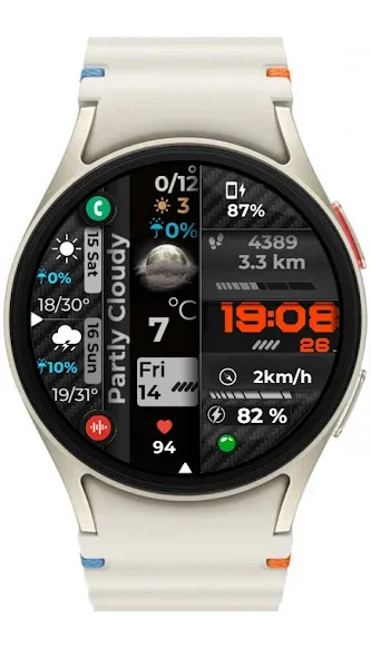 Watch Face CUE145 screenshot 5