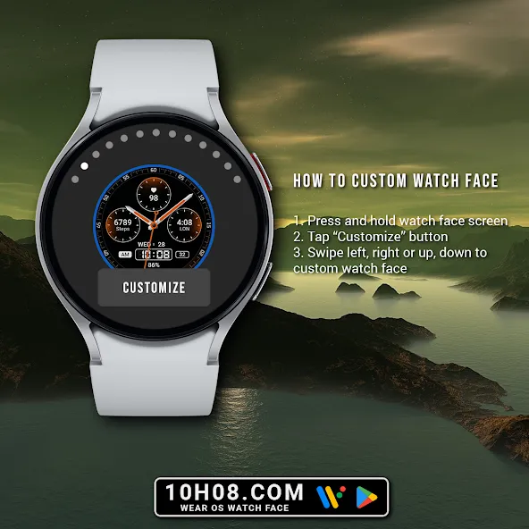 Watch face 10h08.com #126 screenshot 7