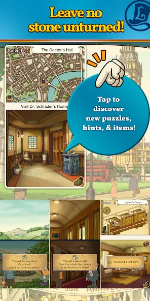 Layton: Diabolical Box in HD screenshot 5