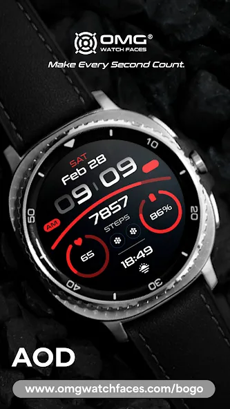 OMG 439 - Digital Watch Face screenshot 6