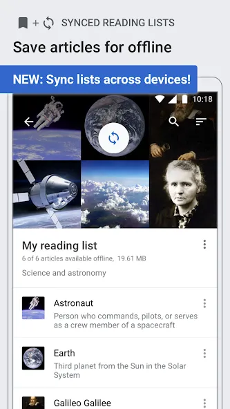 Wikipedia Beta screenshot 4