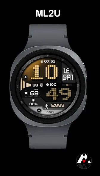 ML2U 149 Watch Face screenshot 2