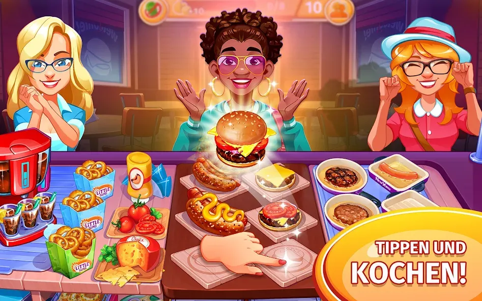 Cooking Craze: Restaurantspiel screenshot 1