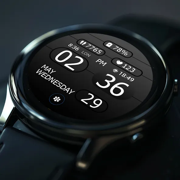 Key WF32 Digital Classic Watch screenshot 6